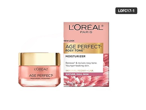 Loreal Age Perfect Rosy Tone Moisturizer Fragrance Free 50ml in Sri Lanka